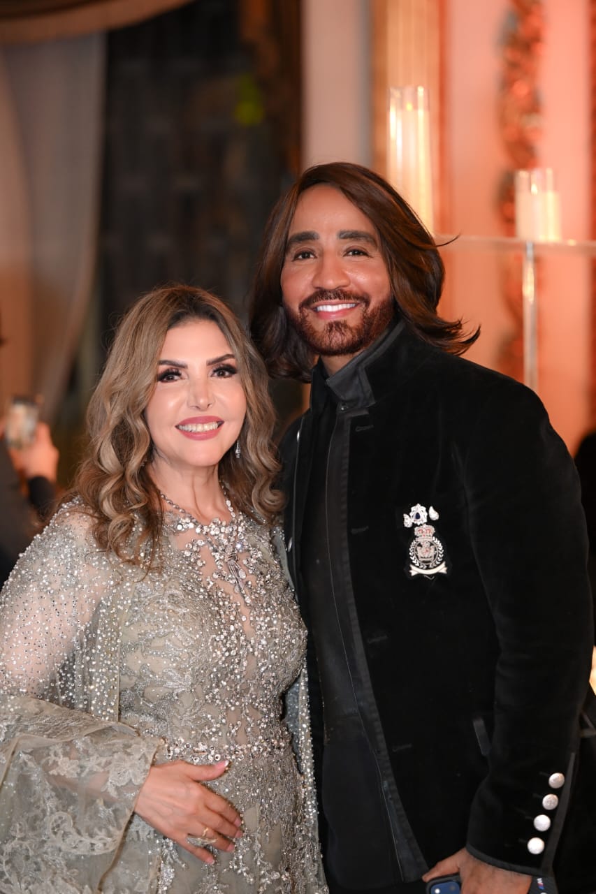 حفل زفاف همسة ابنة الفنانة نادية مصطفى