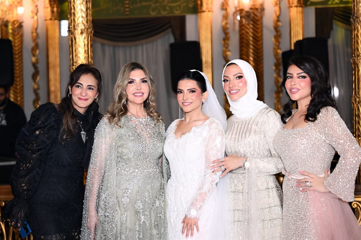 حفل زفاف همسة ابنة الفنانة نادية مصطفى