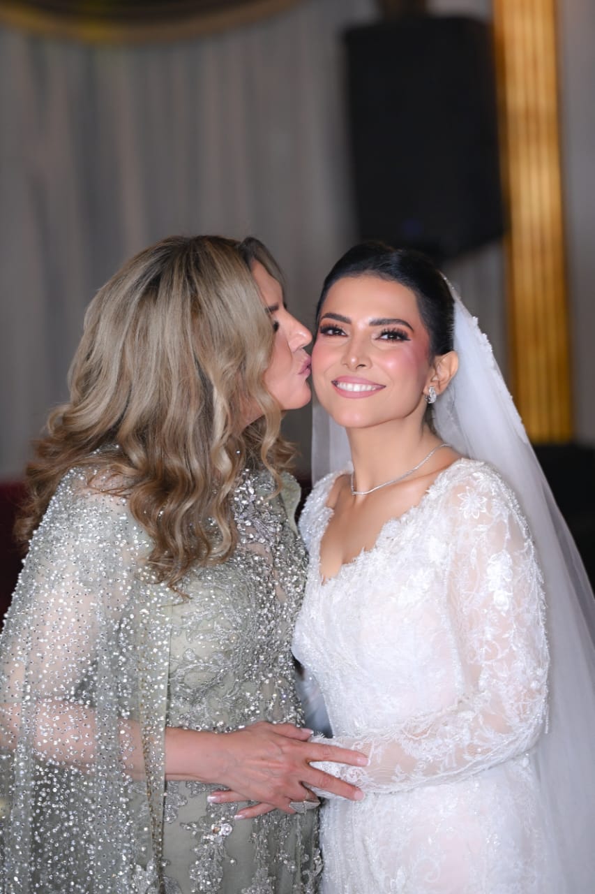 حفل زفاف همسة ابنة الفنانة نادية مصطفى