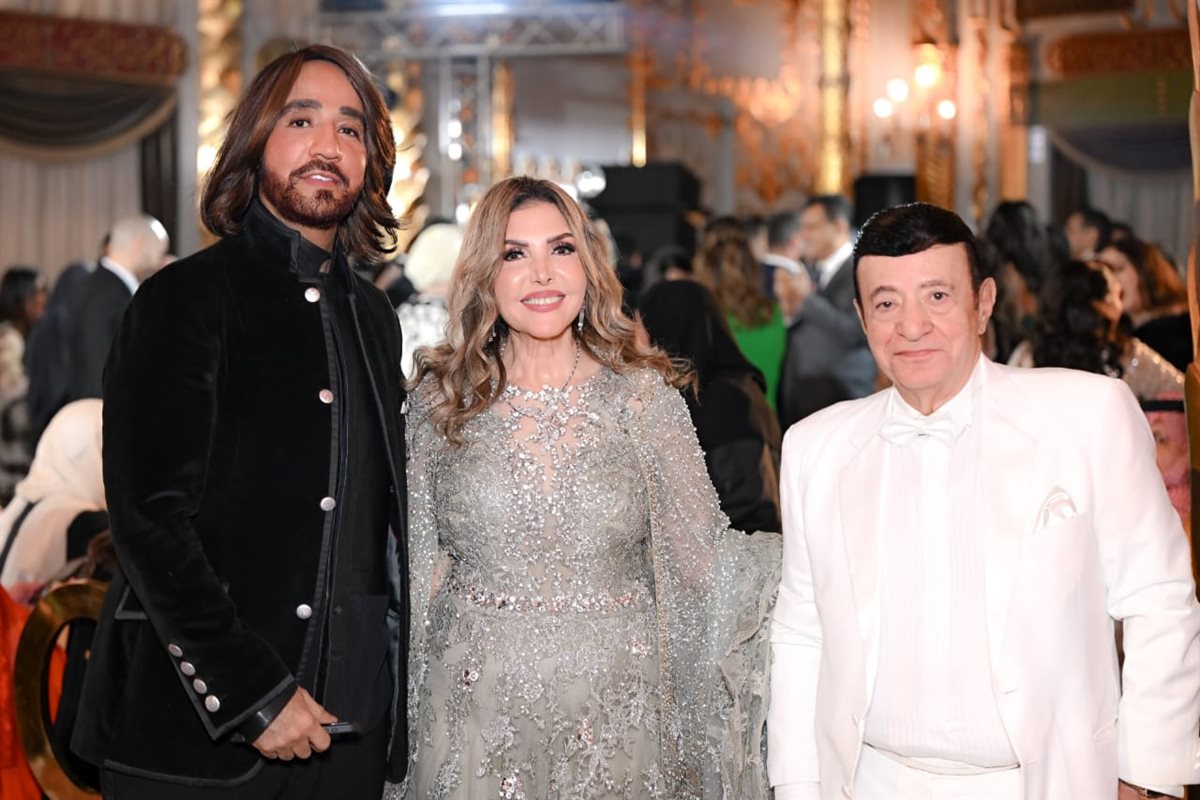 حفل زفاف همسة ابنة الفنانة نادية مصطفى