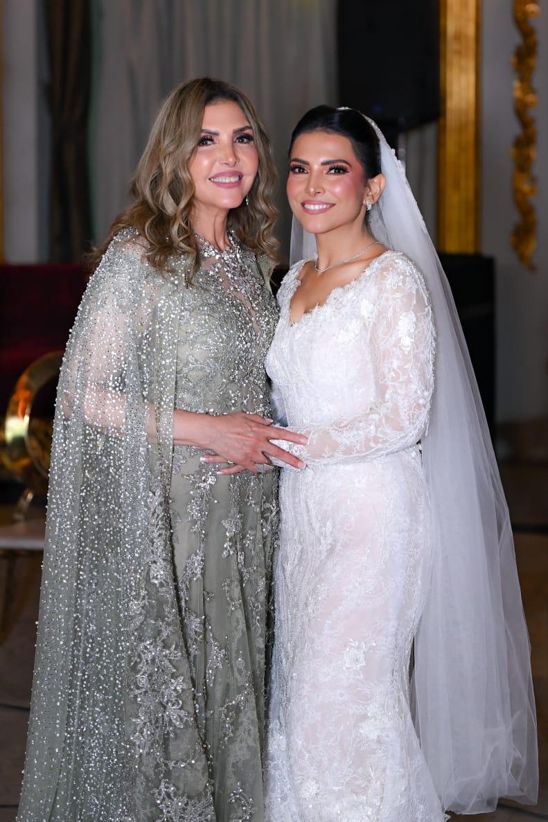 حفل زفاف همسة ابنة الفنانة نادية مصطفى