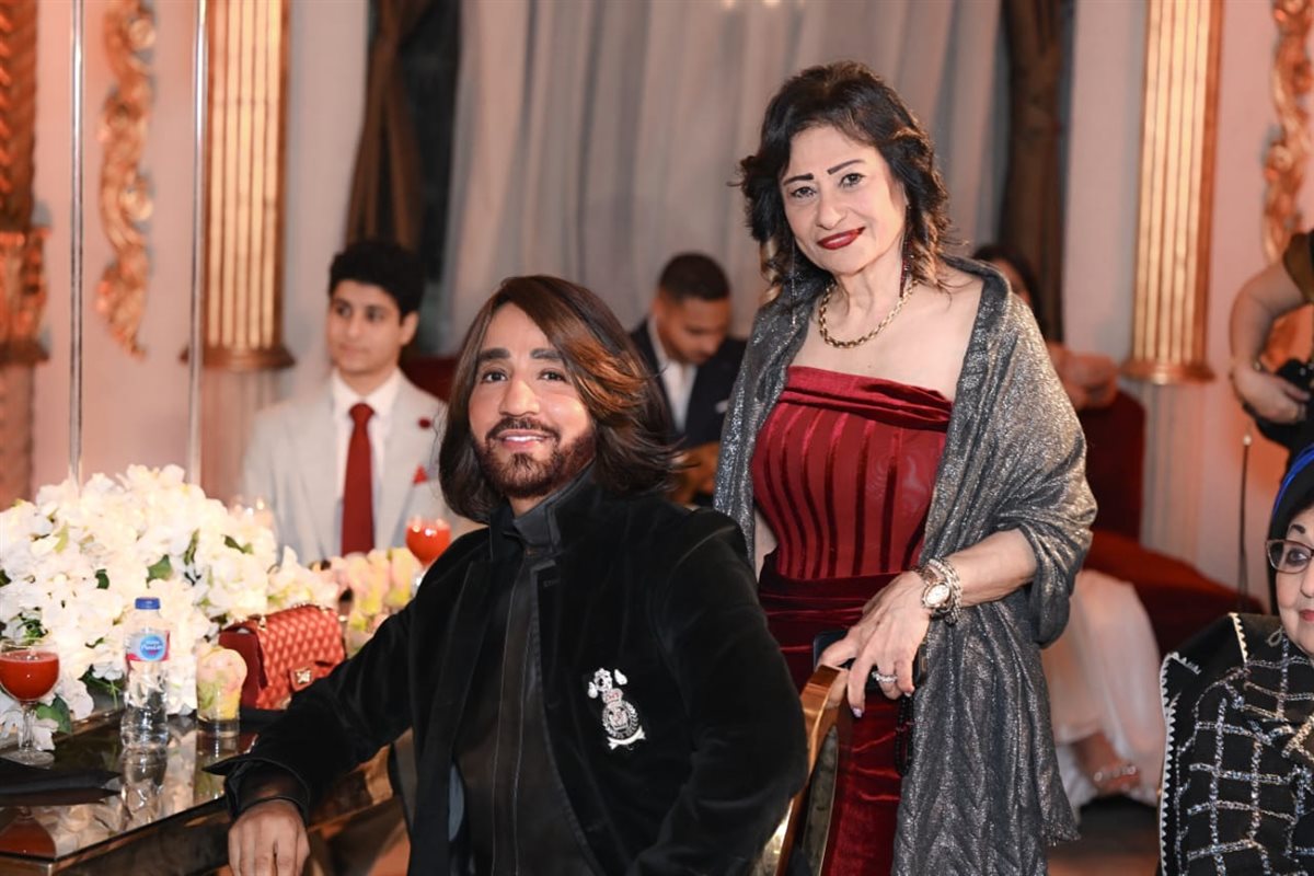 حفل زفاف همسة ابنة الفنانة نادية مصطفى