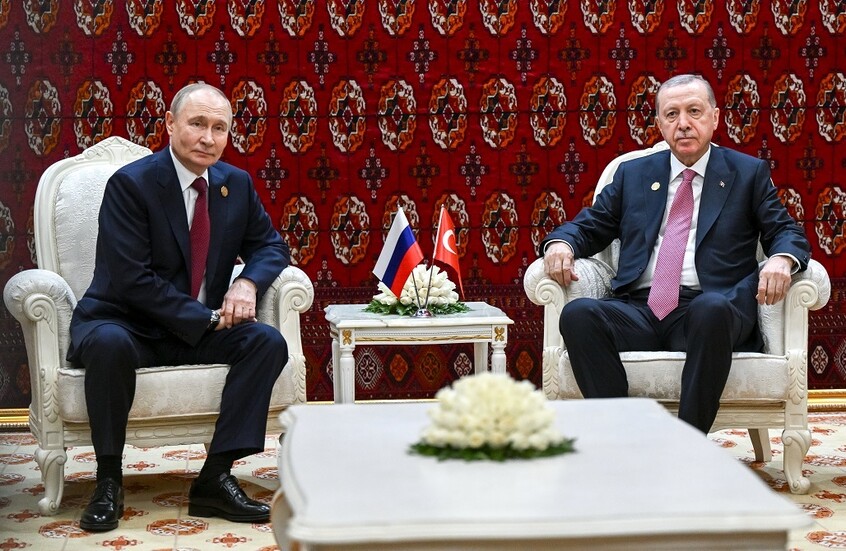 <strong>أردوغان وبوتين</strong>