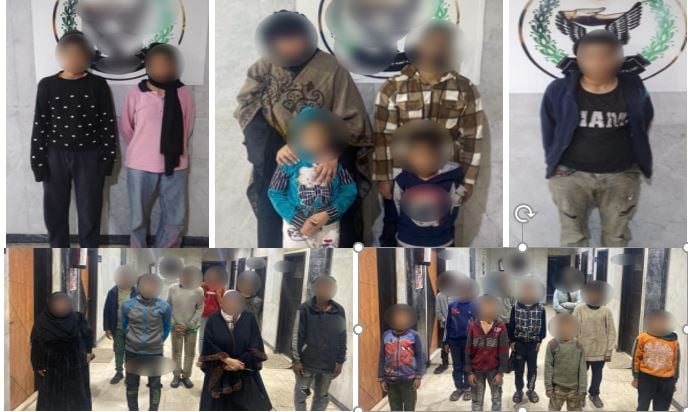 المتهمين عقب التحقيق معهم