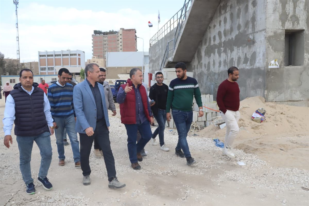 محطة مياه قحافة الجديدة على وشك الإنتهاء.. متابعة ميدانية لرئيس مياه الفيوم ضمن “حياة كريمة”