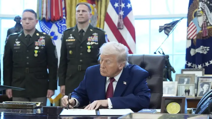 <strong>الرئيس الأمريكي دونالد ترامب</strong>