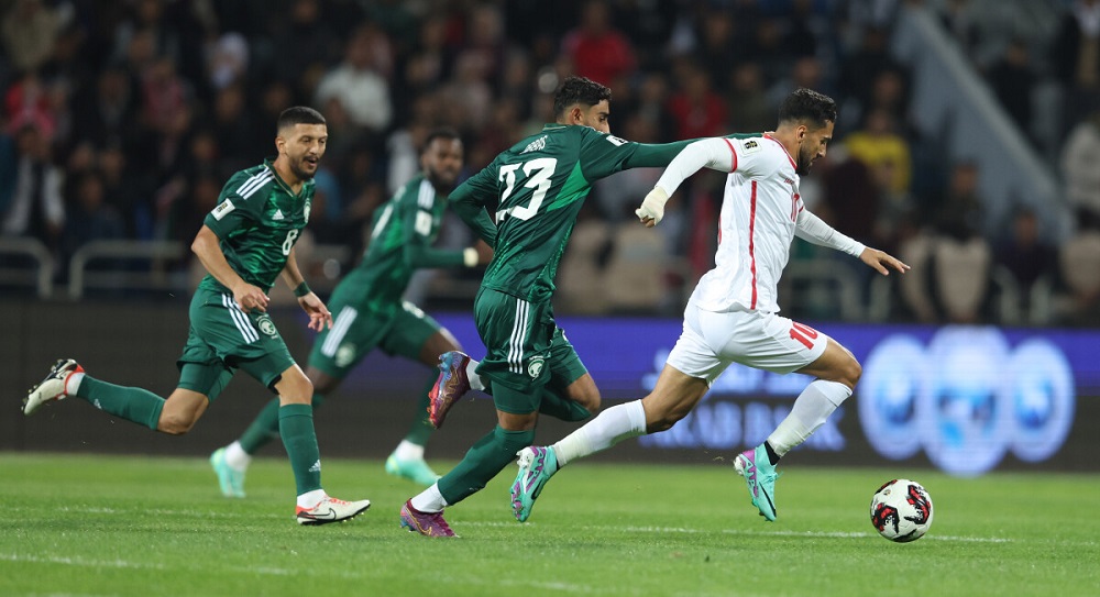 <strong>القنوات المفتوحة الناقلة لمباراة السعودية والأردن اليوم في نصف نهائي كأس العرب </strong>