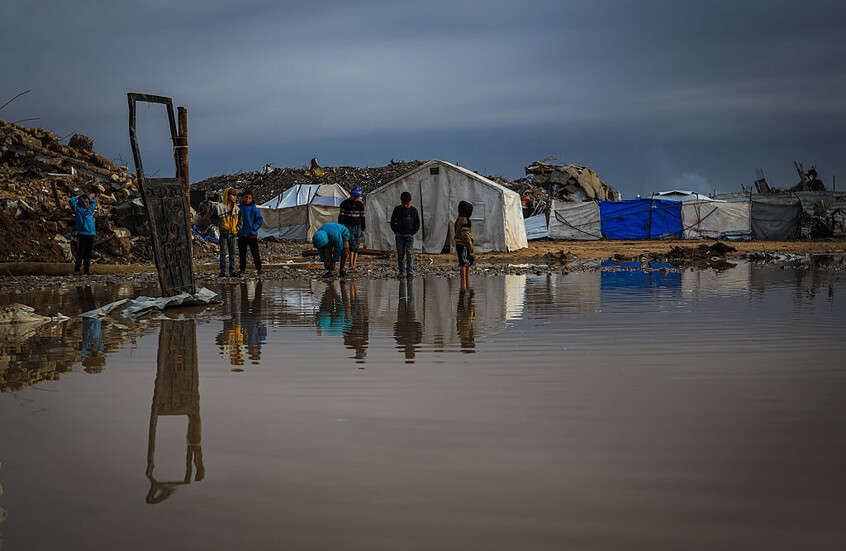 <strong>فيضانات غزة</strong>