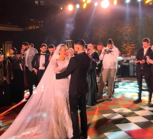حفل زفاف آدم خطاب نجل حنان ترك