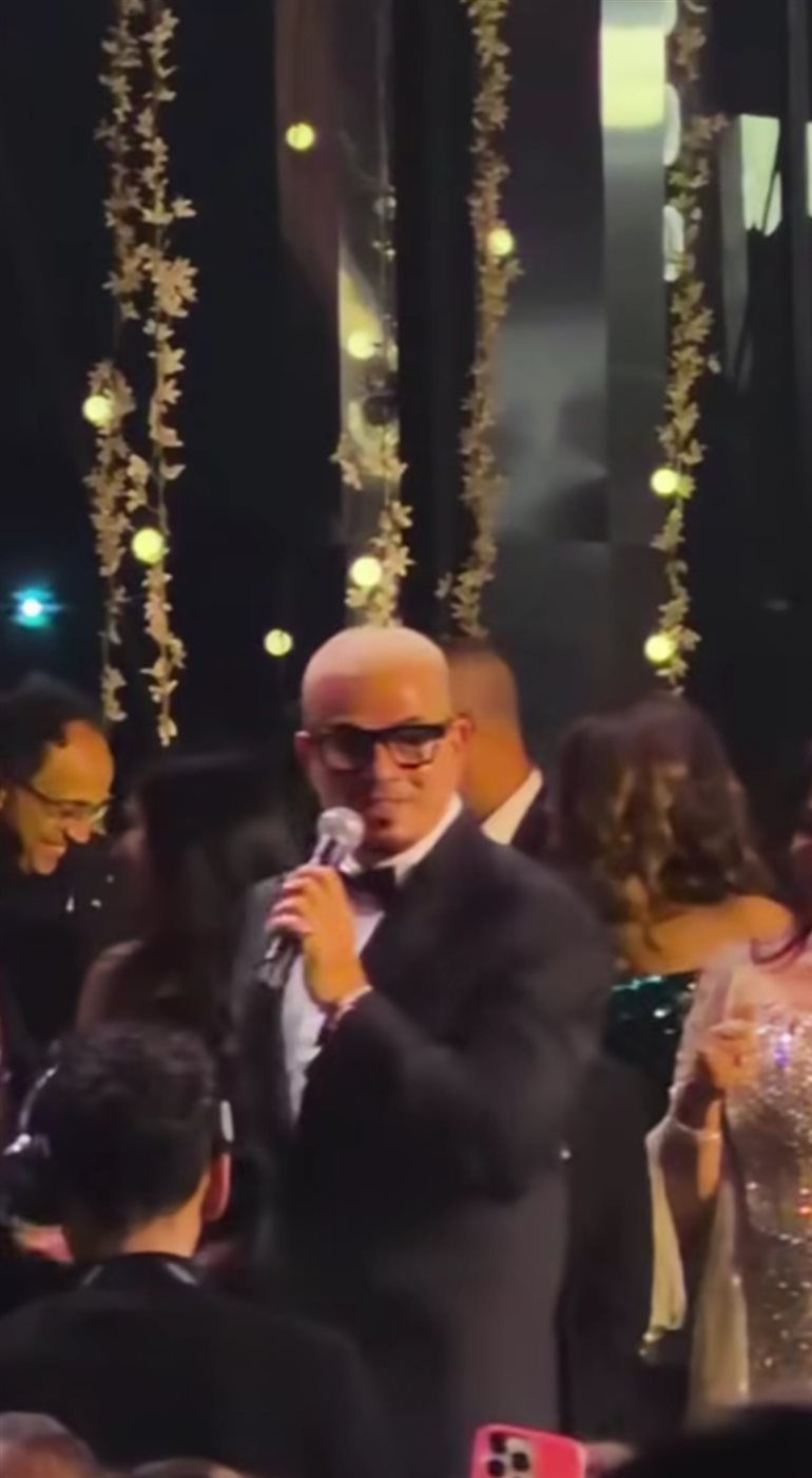 حفل زفاف مدير أعمال عمرو دياب