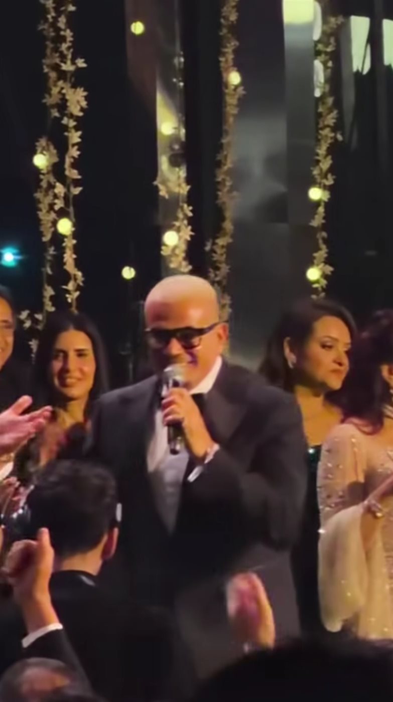 حفل زفاف مدير أعمال عمرو دياب