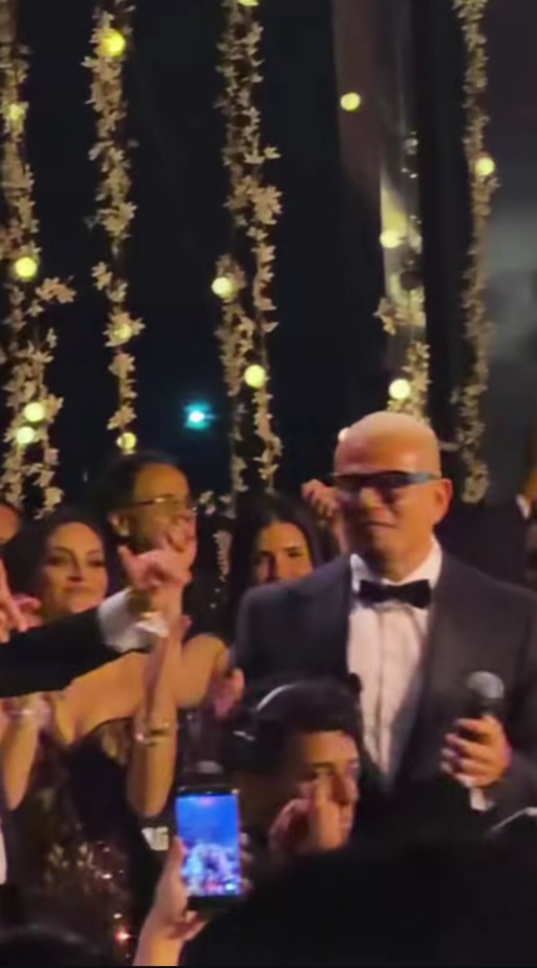 حفل زفاف مدير أعمال عمرو دياب