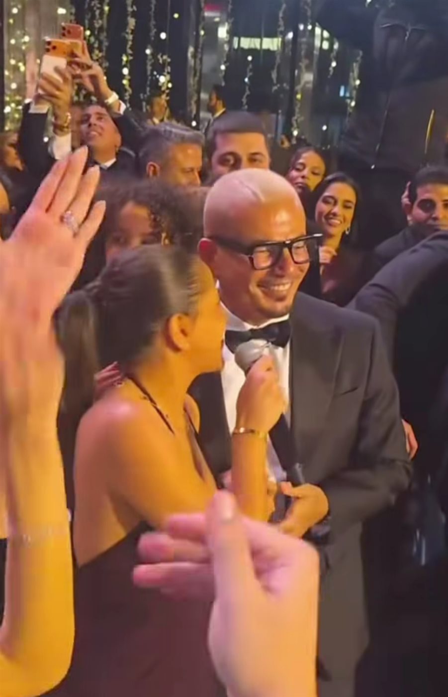 حفل زفاف مدير أعمال عمرو دياب