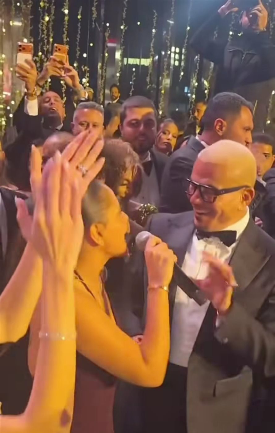 حفل زفاف مدير أعمال عمرو دياب