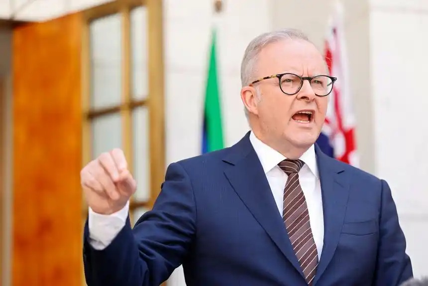 رئيس الوزراء الأسترالي أنتوني ألبانيز