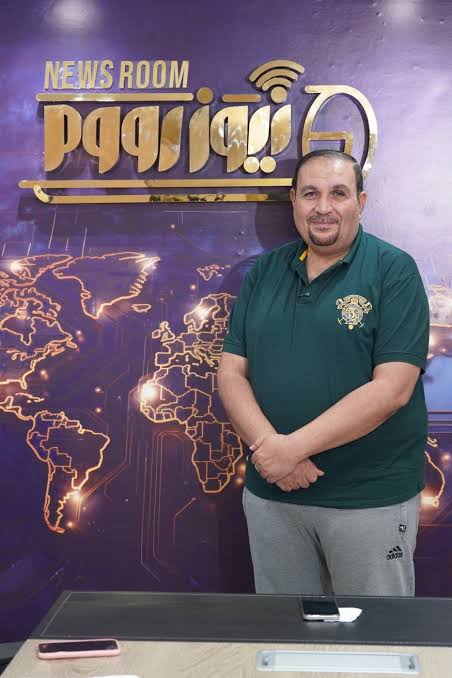 الماكيير سيد طلعت في ندوة بموقع نيوز رووم&nbsp;