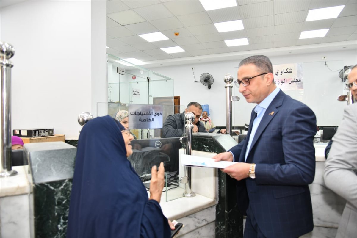 محافظ الفيوم يتفقد المركز التكنولوجي وعدد من مشروعات الخطة الاستثمارية بأبشواي