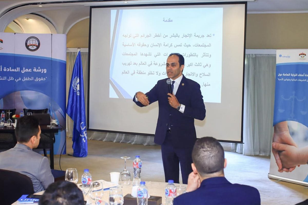 جانب من الورشة