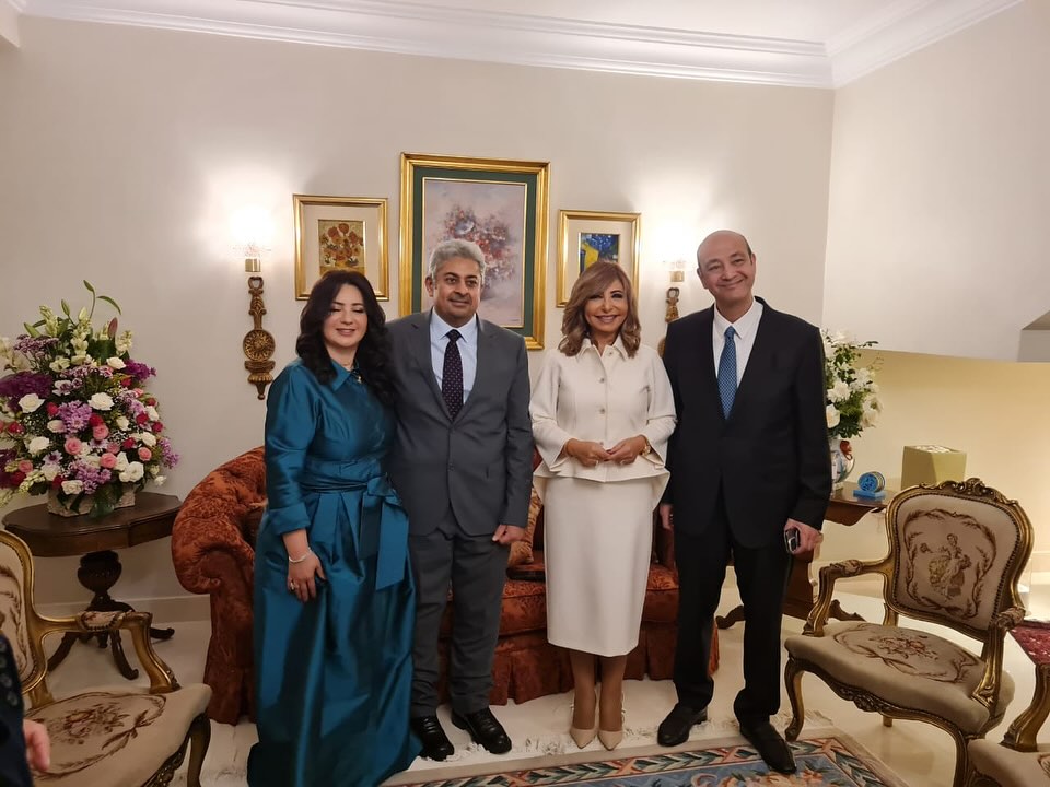 قراءة فاتحة نور نجل عمرو أديب ولميس الحديدي الشهر الماضي