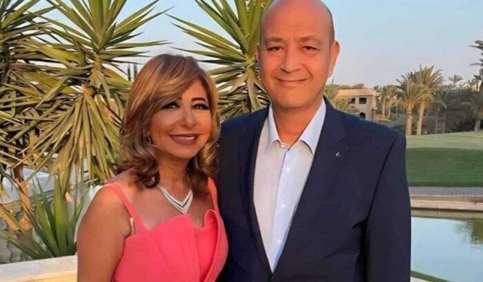 طلاق عمرو أديب ولميس الحديدي