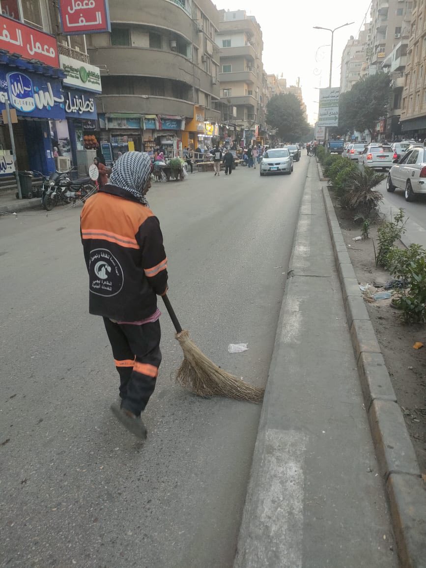تنظيف الشوارع
