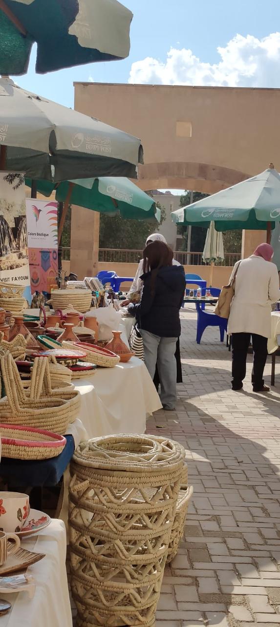 معرض للحرف اليدوية والصناعات التراثية الفيومية بنادي الزهور بالقاهرة.. تحت رعاية محافظ الفيوم
