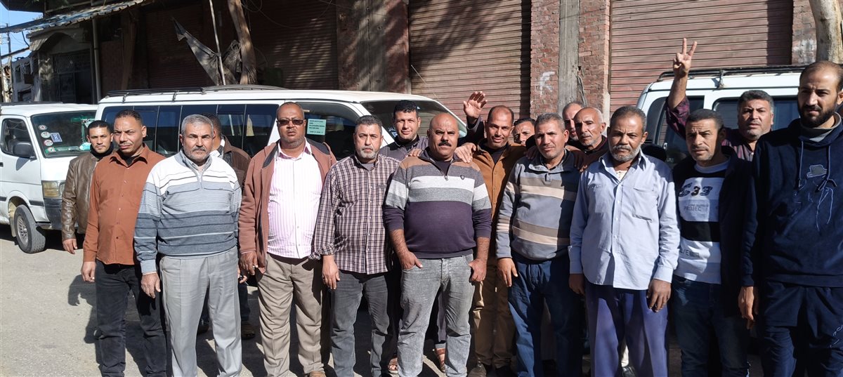 حقهم ضايع بين الجيزة والفيوم.. سائقين المنيب الفيوم يستغيثون بوزير النقل.. عيالنا هتتشرد