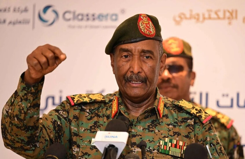 <strong>رئيس مجلس السيادة السوداني عبد الفتاح البرهان</strong>