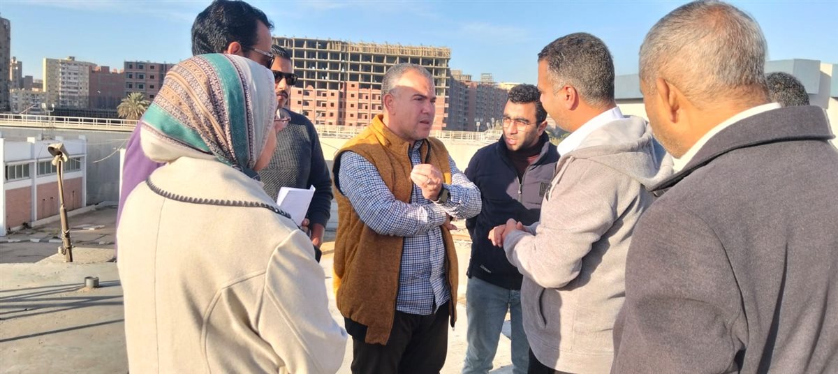 رئيس مياه الفيوم نسابق الزمن للانتهاء من محطة مياه قحافة وبدء التشغيل التجريبي