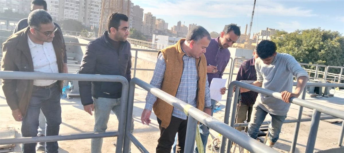 رئيس مياه الفيوم نسابق الزمن للانتهاء من محطة مياه قحافة وبدء التشغيل التجريبي