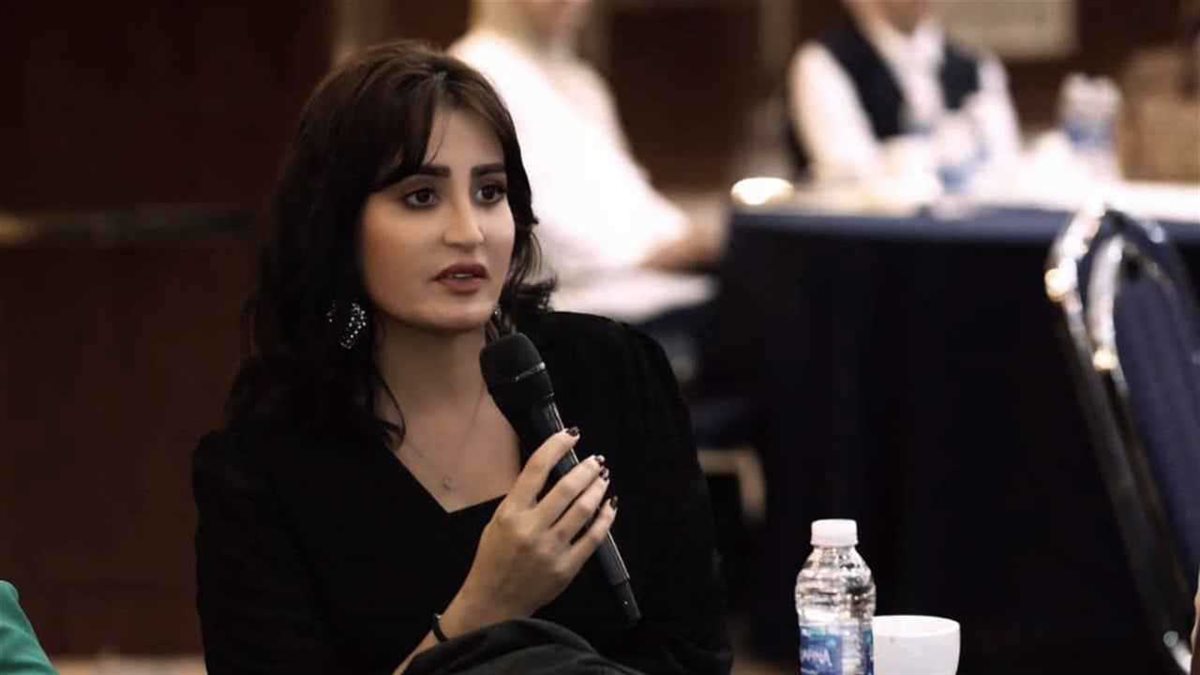 السياسية العراقية والناشطة النسوية أميرة الجابر