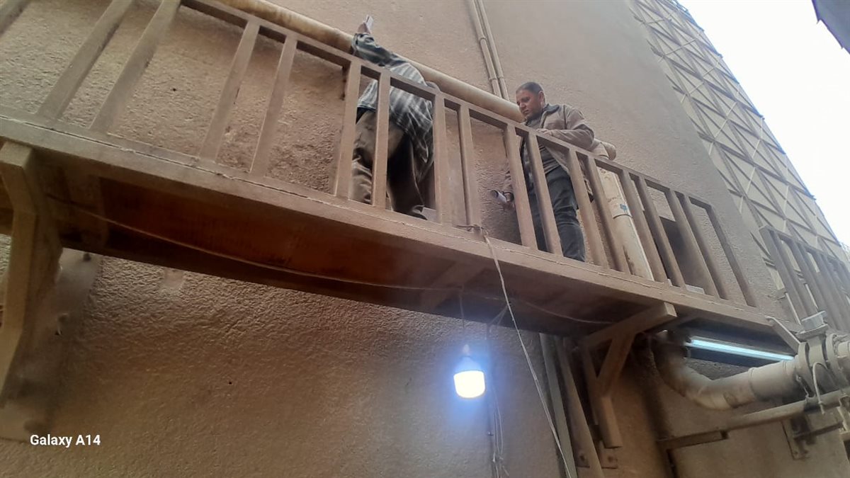 حملة تفتيشية لوكيل مديرية تموين الفيوم للمطاحن لمراجعة الأرصدة الفعلية من الأقماح والدقيق