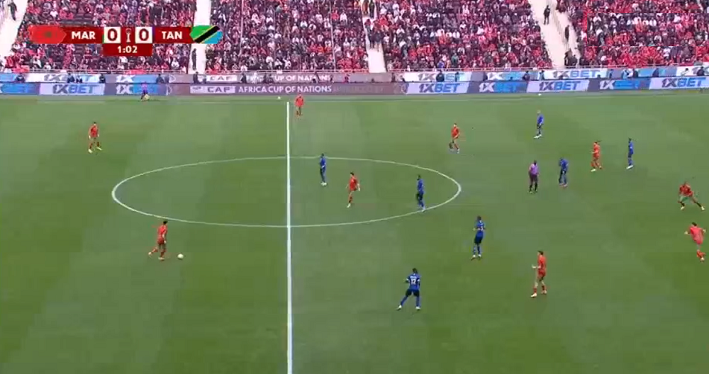 Morocco vs Tanzania live