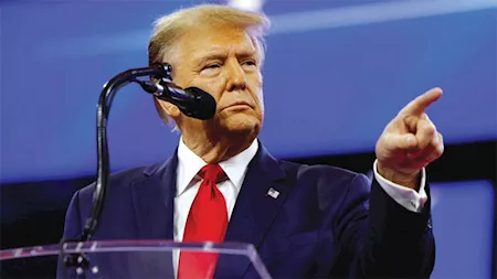 <strong>الرئيس الأمريكي دونالد ترامب</strong>