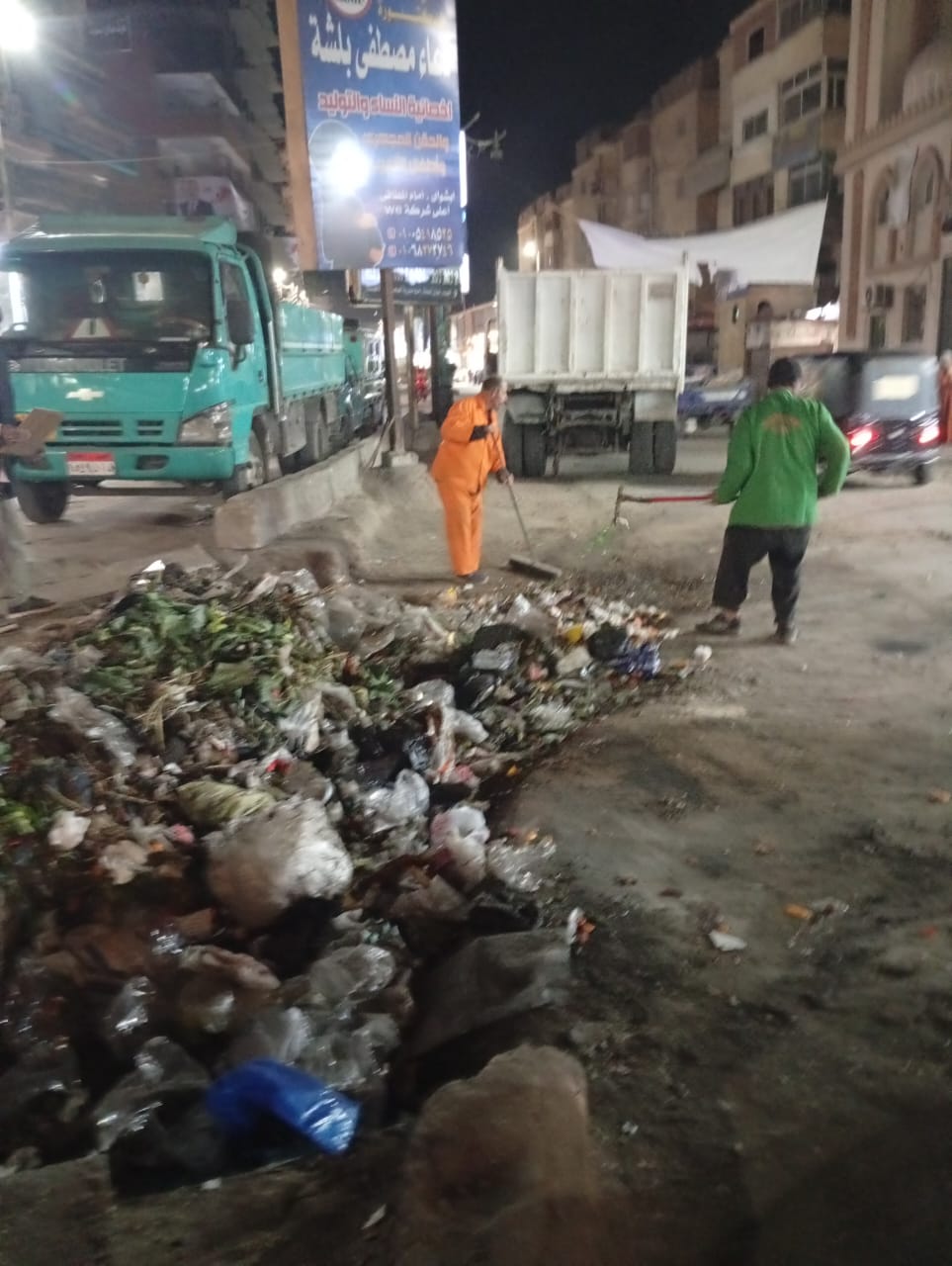 رئيس مركزابشواى: رفع ٣٤٠ طن قمامة ومخلفات بحملة نظافة لأعمال التشجير والتجميل<br>&nbsp;