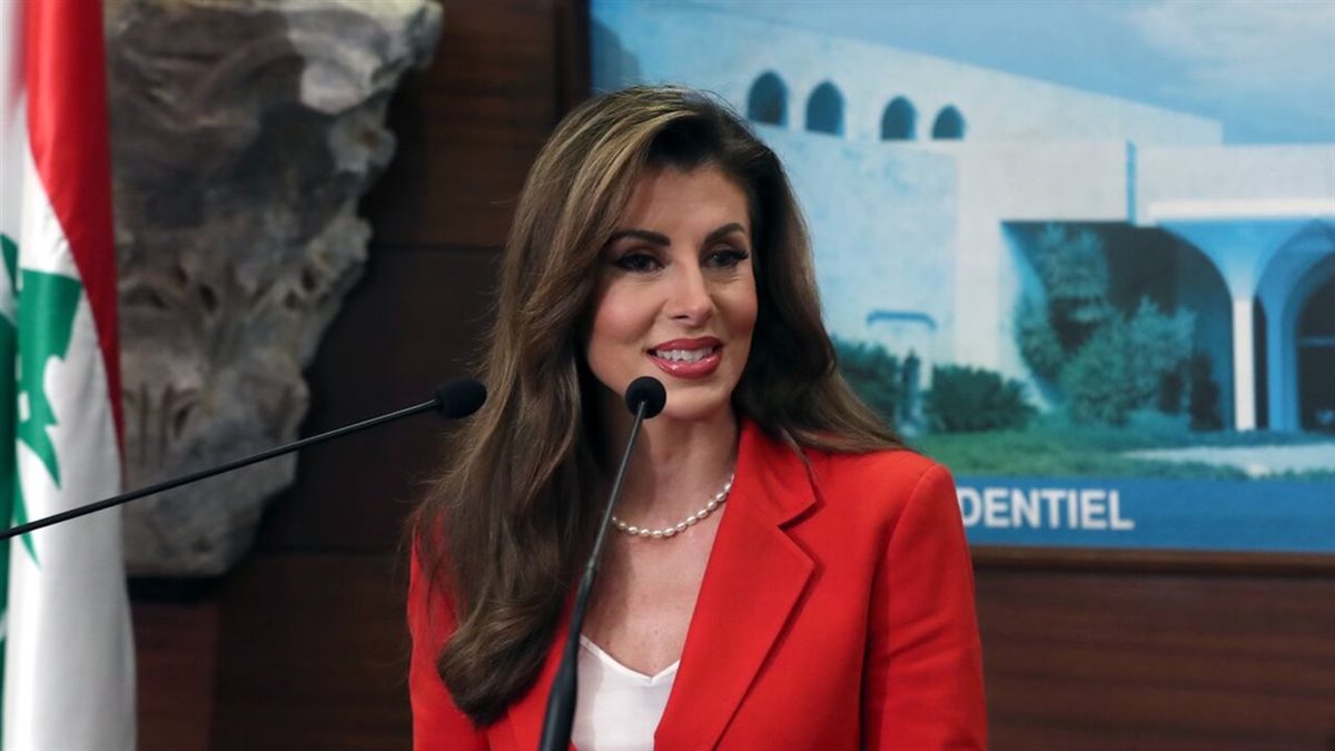 <strong>المبعوثة الأمريكية إلى لبنان مورغان أوتاغوس</strong>