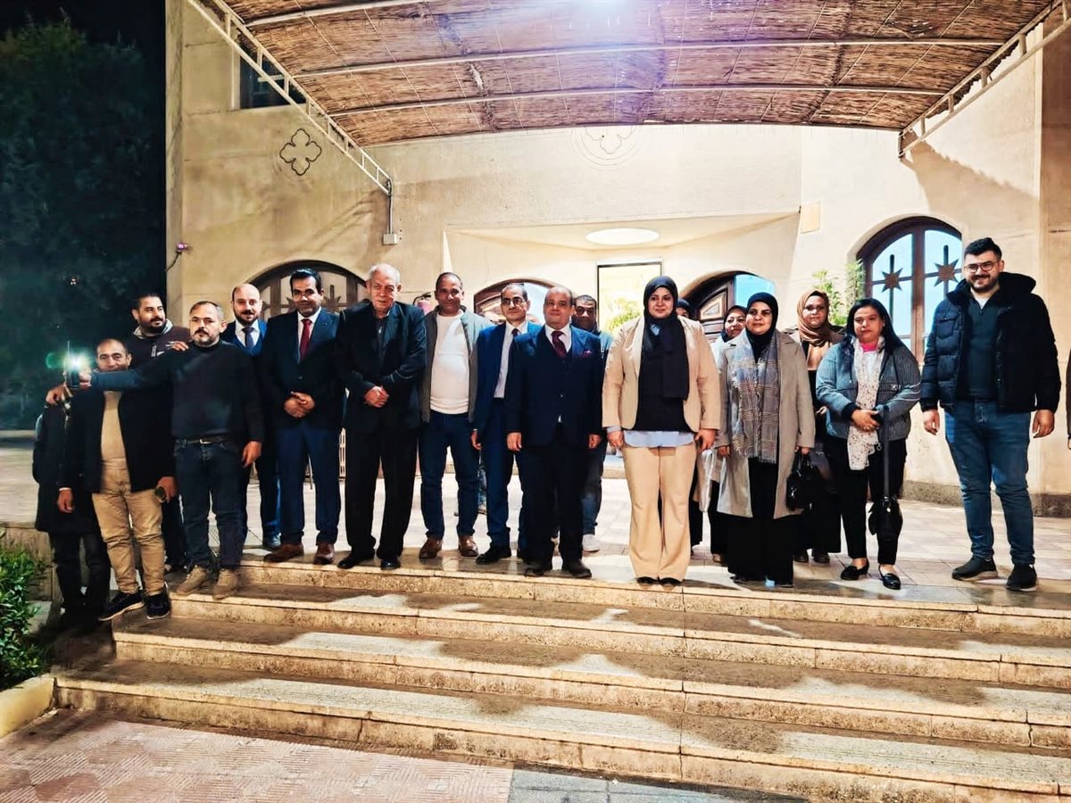 رئيس مركزابشواى تقدم التهنئة للإخوة الأقباط بعيد الميلاد المجيد خلال زيارتها لكافة كنائس المركز
