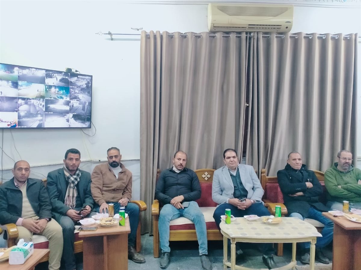 رئيس مركزابشواى تقدم التهنئة للإخوة الأقباط بعيد الميلاد المجيد خلال زيارتها لكافة كنائس المركز