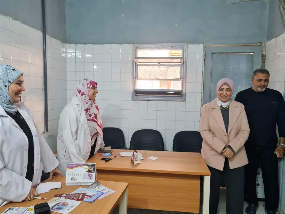 جوله مفاجئه لوكيل الصحة بالفيوم على مستشفى الفيوم العام للاطمئنان على سير العمل &nbsp;