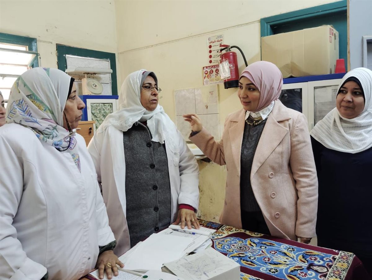 جوله مفاجئه لوكيل الصحة بالفيوم على مستشفى الفيوم العام للاطمئنان على سير العمل &nbsp;