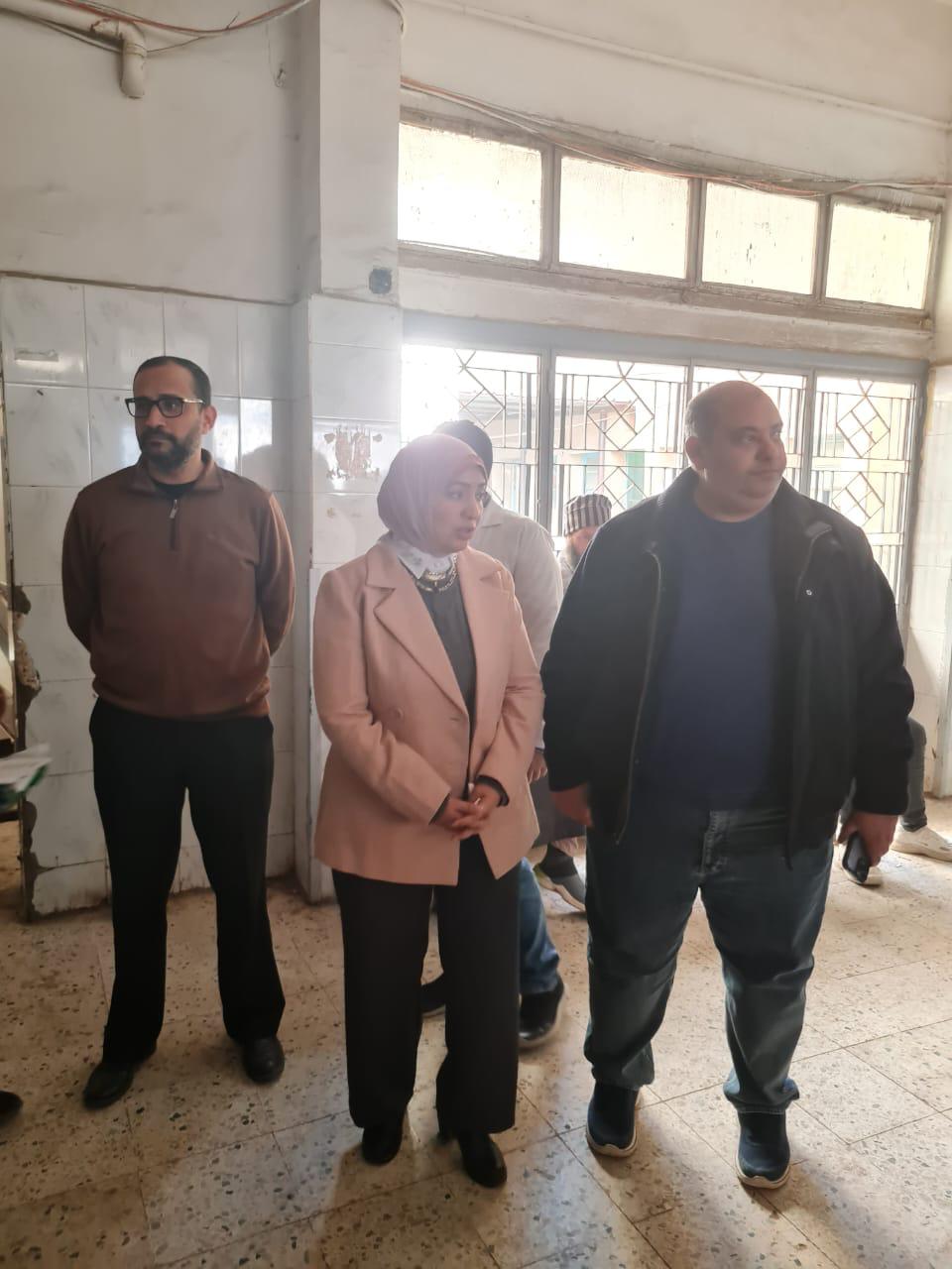 جوله مفاجئه لوكيل الصحة بالفيوم على مستشفى الفيوم العام للاطمئنان على سير العمل &nbsp;
