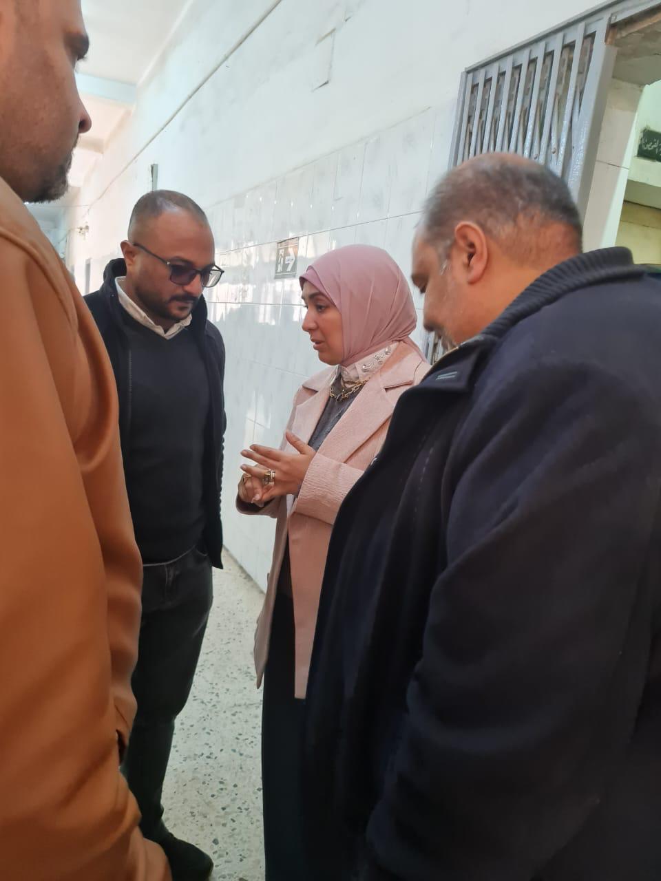 جوله مفاجئه لوكيل الصحة بالفيوم على مستشفى الفيوم العام للاطمئنان على سير العمل &nbsp;
