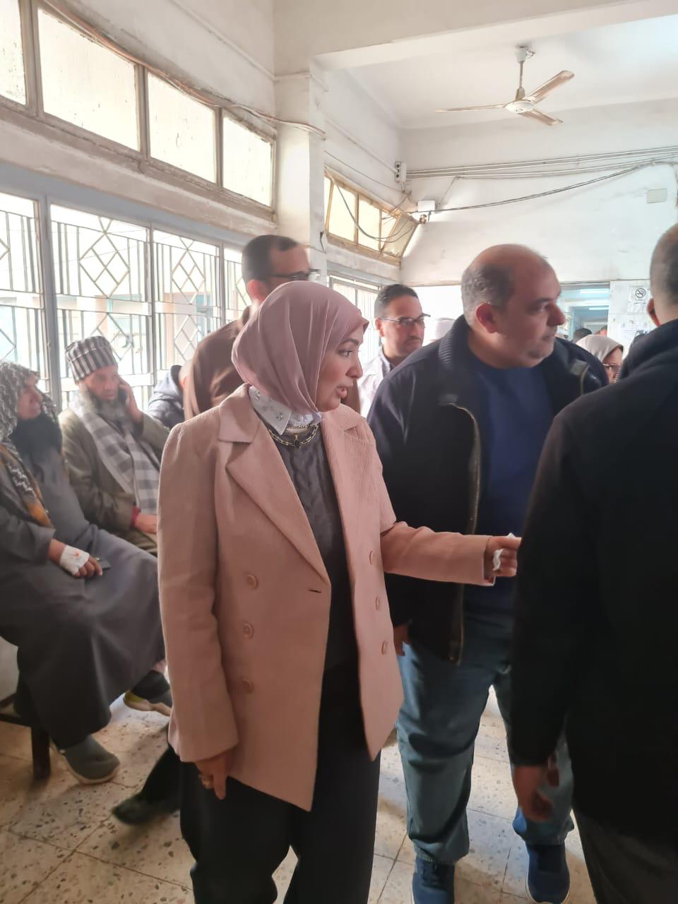 جوله مفاجئه لوكيل الصحة بالفيوم على مستشفى الفيوم العام للاطمئنان على سير العمل &nbsp;