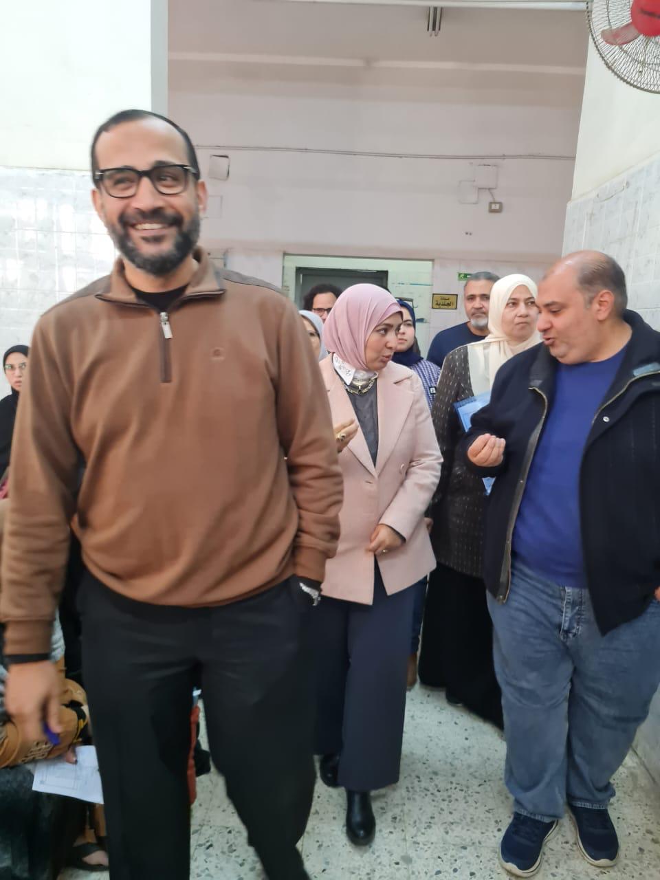 جوله مفاجئه لوكيل الصحة بالفيوم على مستشفى الفيوم العام للاطمئنان على سير العمل &nbsp;