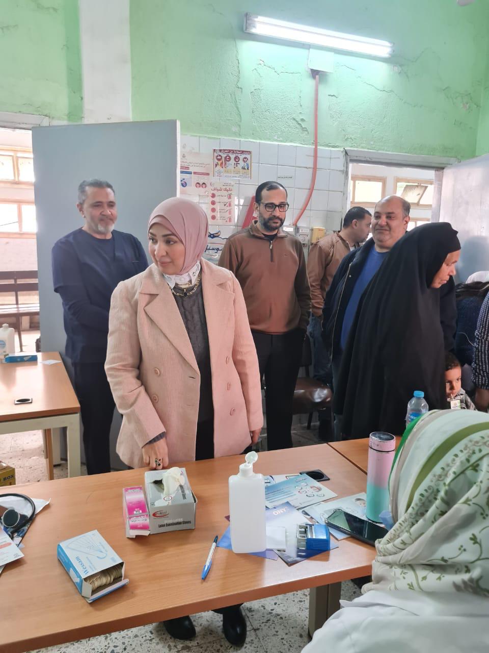 جوله مفاجئه لوكيل الصحة بالفيوم على مستشفى الفيوم العام للاطمئنان على سير العمل &nbsp;