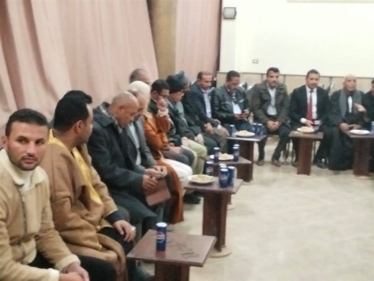 رئيس مركز ومدينة يوسف الصديق يقدّم التهنئة لأقباط المركز بعيدهم