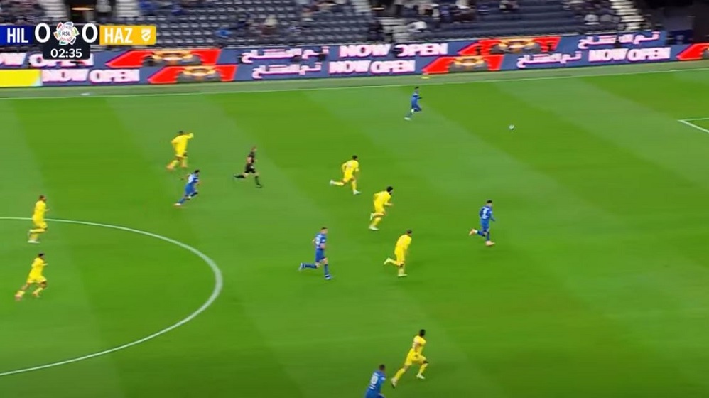 Al Hilal vs Al Hazm live