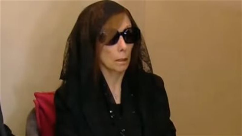 فيروز في جنازة زياد الرحباني