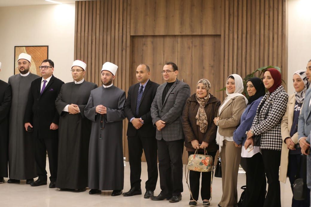 وزير الأوقاف مع صحفيي الملف الديني