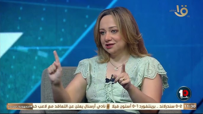 ريهام بكير رئيس القسم الرياضي بـ نيوز رووم